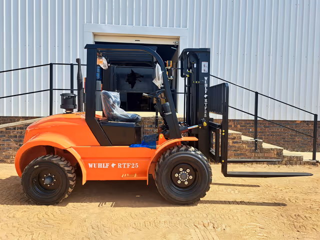 WUHLF Rough Terrain Forklift 25